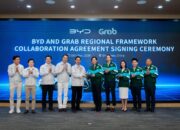 BYD akan pasok 50.000 mobil untuk layanan Grab di Asia Tenggara